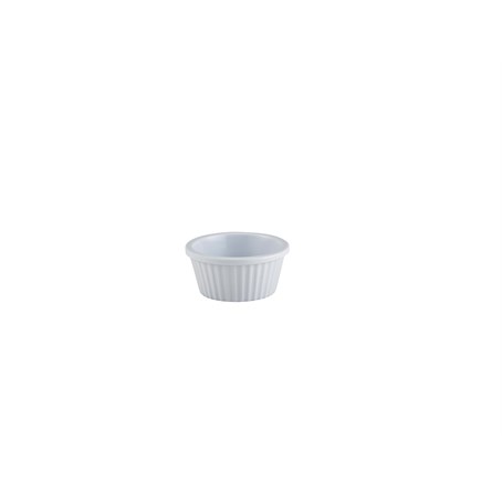 Ramekin 1oz Fluted White