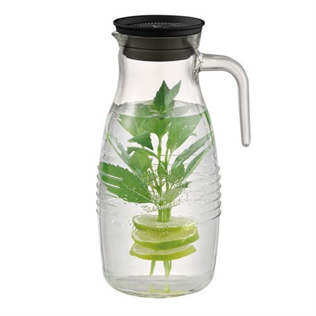 Handled Glass Carafe