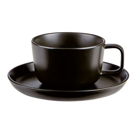 Nordika Black Saucer 17cm