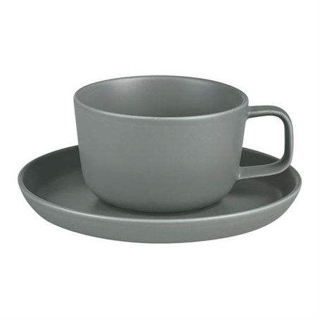 Nordika Grey Saucer 17cm