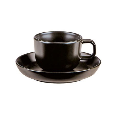 Nordika Black Saucer 12cm