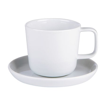 Nordika White Saucer 15cm