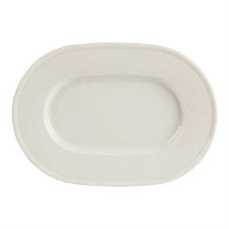 Line Oval Plate 34cm