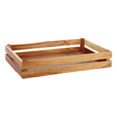 Superbox GN 1/1 Acacia Wood (Oak)  55.5 x 35xcm