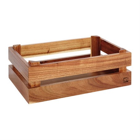 Superbox GN 1/4 Acacia Wood (Oak) 29 x 18.5cm