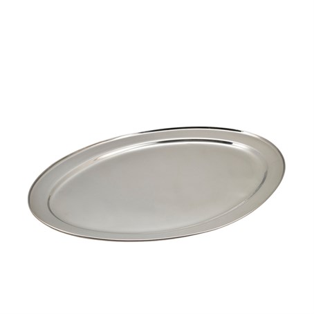 GenWare Stainless Steel Oval Flat 60cm/24"