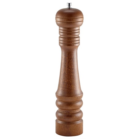 Heavy Wood Pepper Mill 12"