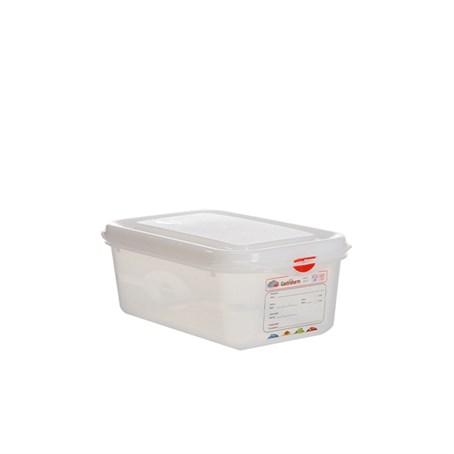 GN Storage Container 1/4 100mm Deep 2.8L