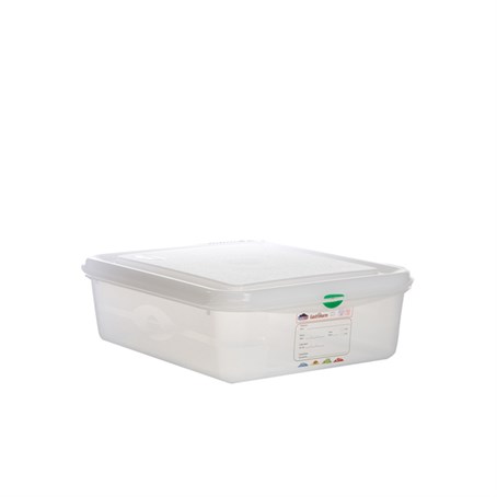 GN Storage Container 1/2 100mm Deep 6.5L