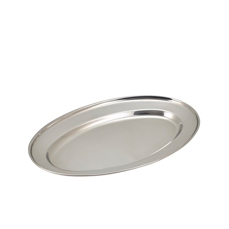 GenWare Stainless Steel Oval Flat 40.5cm/16"