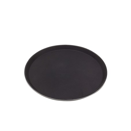 Tray Gengrip Fibreglass Round 16" Black