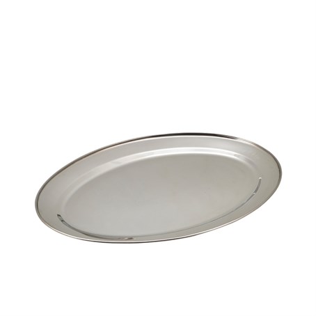 GenWare Stainless Steel Oval Flat 46cm/18"