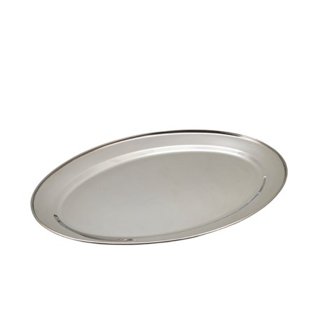 GenWare Stainless Steel Oval Flat 50cm/20"