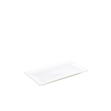 Genware Porcelain Rectangular Plate 24 x 17cm/9.5 x 6.75"