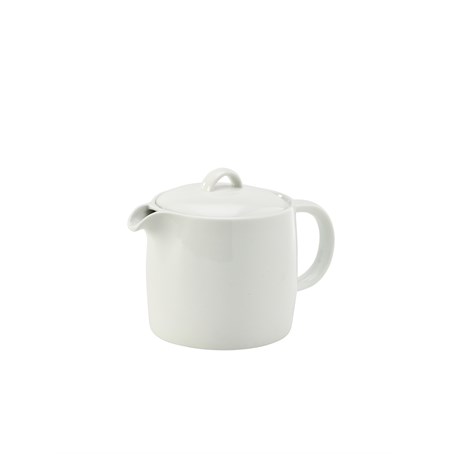 Genware Porcelain Solid Tea Pot 81cl/28.5oz