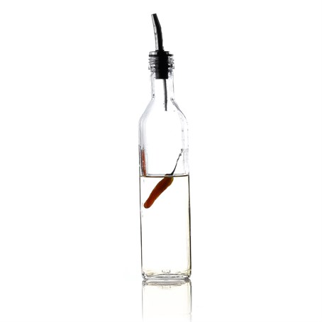 Square Oil Bottle with Pourer 50cl