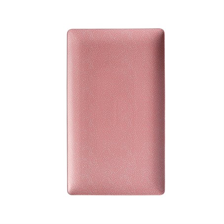 Purity Pearls Pink Rectangular Plate 34x20 cm