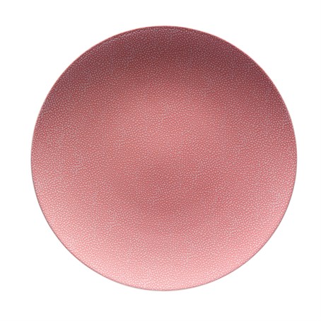 Purity Pearls Pink Coupe Plate 31 cm