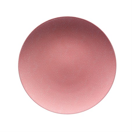 Purity Pearls Pink Coupe Plate 27 cm