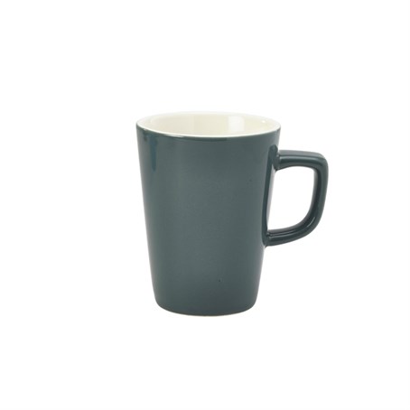 Genware Porcelain Grey Latte Mug 34cl/12oz