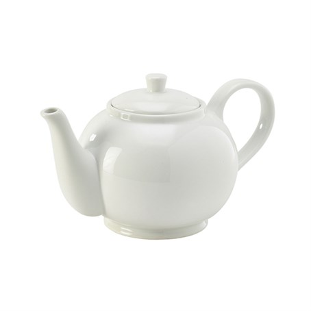 Genware Porcelain Teapot 85cl/30oz