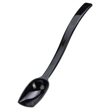 Salad Spoon Solid 1/2oz Black 8" Long