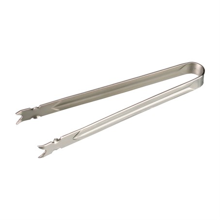 Ice Tongs Stainless Steel De Luxe 20cm