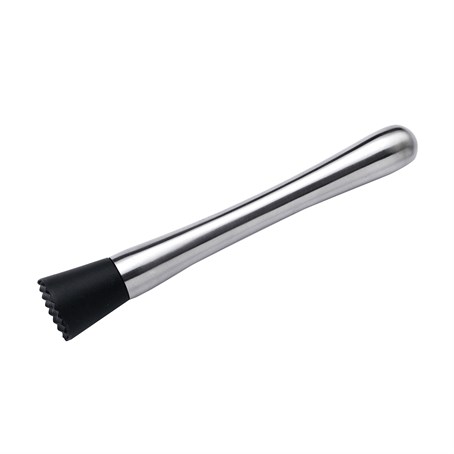 Muddler Stainless Steel With plastic End