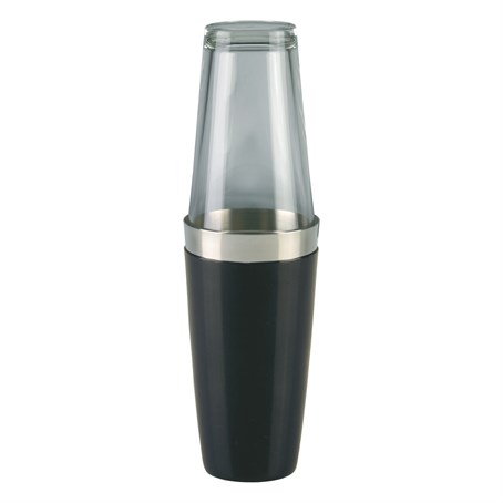 Vinyl Boston Shaker  Black 83cl