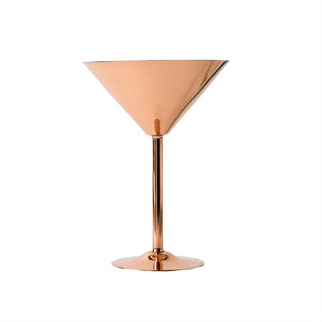 Solid  Copper Martini Nickel Lined