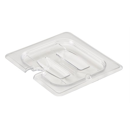 Cambro Clear 1/6 GN Notched Cover with Handle