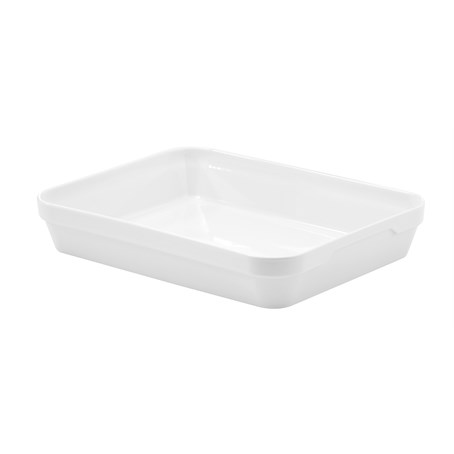 Essentiels Rectangular Dish 19X13cm White