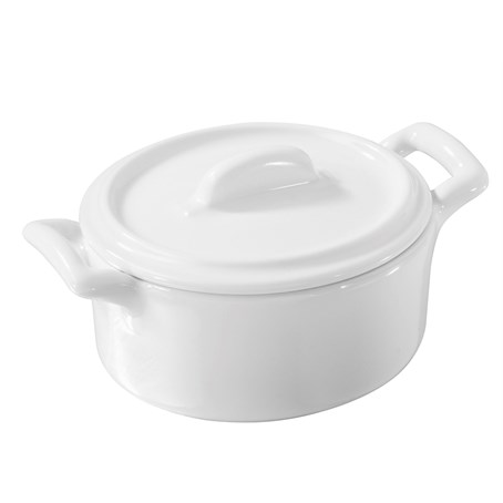 Belle Cuisine Mini Cocotte With Lid 8cl White