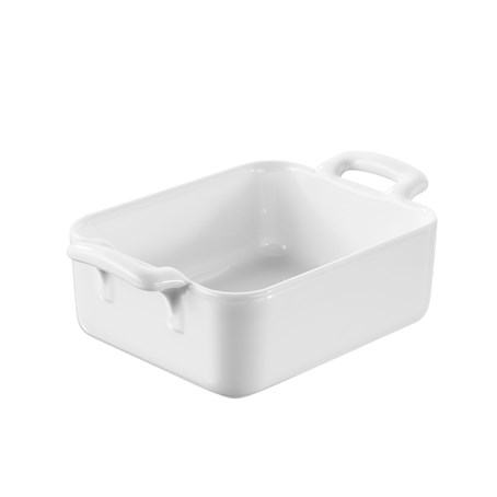 Belle Cuisine Individual Rectangular  Dish 16X11cm White