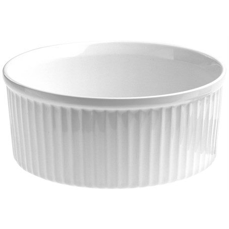 French classics  Individual Souffle 11.8 cm 37cl White