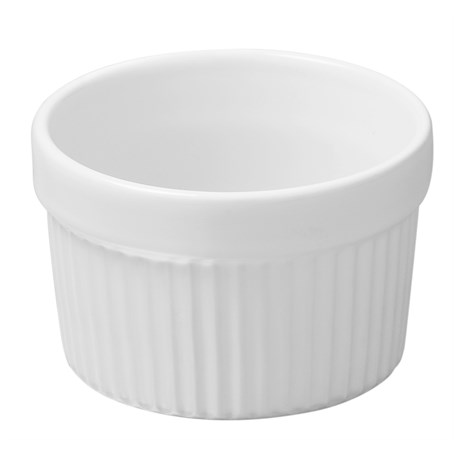 French classics  Individual Souffle 8.2cm 16cl White