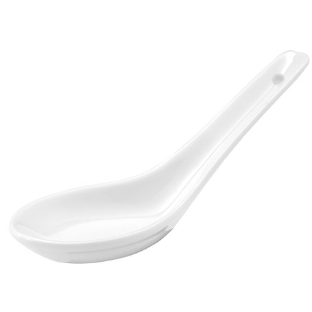 Essentiels Chinese Spoon 13cm White