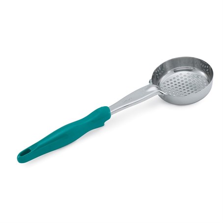 Vollrath 6oz Teal Perforated Spoodle