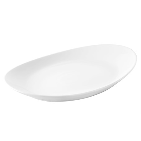 Essentiels Oval Plate 33X21.6cm White