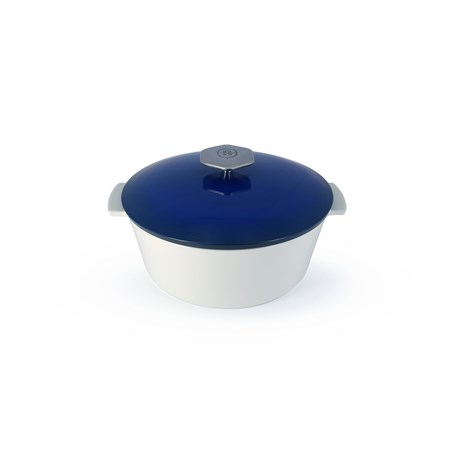 Revolution Round Cocotte 10.25''/26cm Tuareg Blue Induction