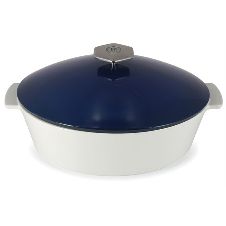 Revolution Oval Cocotte 12.75''/32.5cm Tuareg Blue Induction