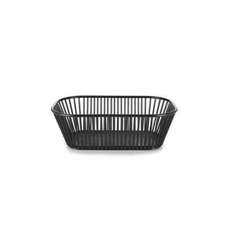 Inspired By Revol Wire Basket Rectangular 29.2cm Black Metal