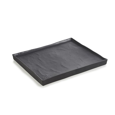 Solstice Rectangular Plate 21cm Black Moon