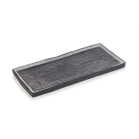 Solstice Rectangular Plate 30cm Moon Light