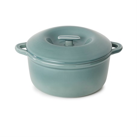ROUND COCOTTE 26CM INDUCTION WITH PORCELAIN LID