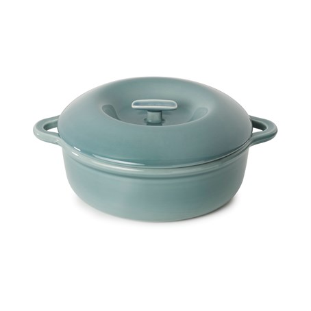 ROUND COCOTTE 29CM INDUCTION WITH PORCELAIN LID