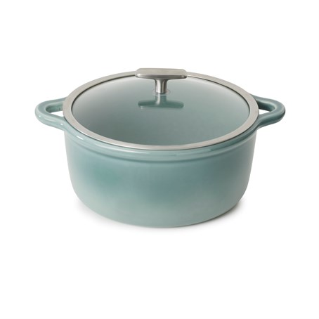 ROUND COCOTTE 26CM INDUCTION WITH GLASS LID