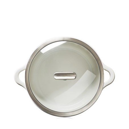 GLASS LID SS-HANDLE FOR COCOTTE 26CM INDUCTION OVEN