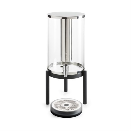 JUICE DISPENSER WITH DRIP TRAY