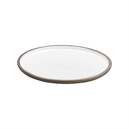 Renew Flat Round Plate 22cm